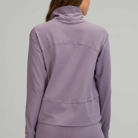 Lululemon ~ Ready to Rulu Pullover - Dusky Lavender - Size 12 - Picture 4 of 5